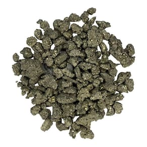 Pedra Rolada Pirita Natural 1 A 2 Cm Pacote 200G