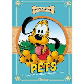 Livro HQ Especial Disney Histórias de Pets Pluto