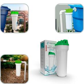 Kit 3 Filtros Caixa Água Relógio Hidrômetro 9 3/4 C Refil