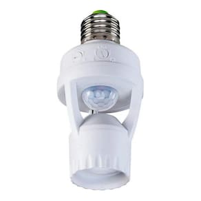 Sensor De Presença Com Fotocélula Soquete Bocal E27