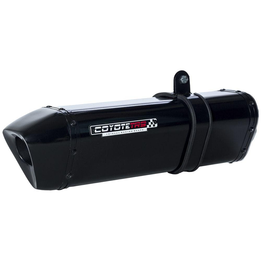 Escape / Ponteira Coyote TRS Tri-Oval Alumínio - Yes 125 - Suzuki