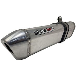 Escape / Ponteira Coyote TRS Tri-Oval Alumínio - CG 150 Sport até 2008 - Honda