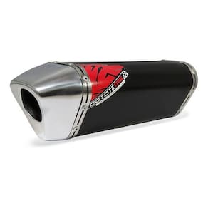 Escape / Ponteira Coyote Trs Tri-Oval Alumínio - Xtz Lander 250 Abs Ano 2018 Em Diante