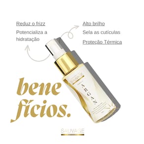 Óleo De Argan Capilar 50ml - Sauvage Magnific
