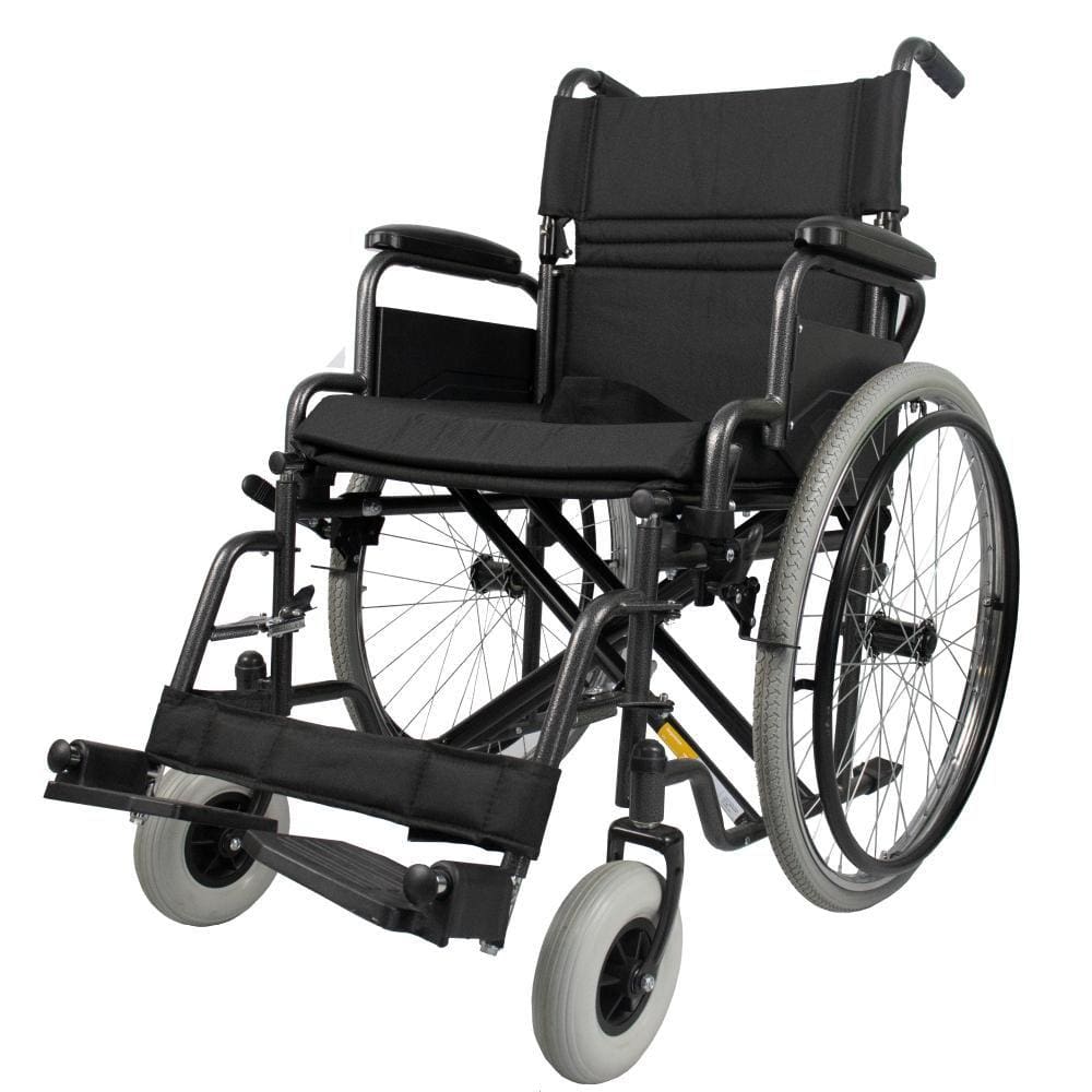 Cadeira De Rodas D400 Dobrável T46 Até 120 kg Aço Dellamed