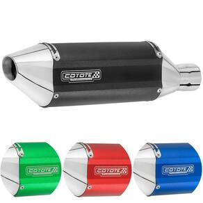 Escape / Ponteira + Curva Inox Coyote Performance - CB 300 R - Honda