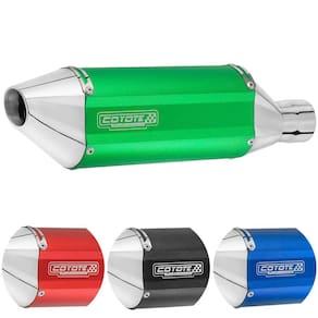 Escape / Ponteira + Curva Inox Coyote Performance - XRE 190 - Honda