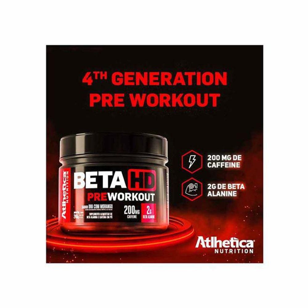 Beta Hd 240G Uva Com Morango