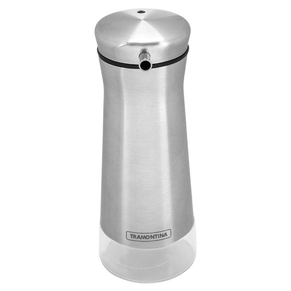 Galheteiro Realce em Vidro Revestido de Aço Inox 250 ml Tramontina