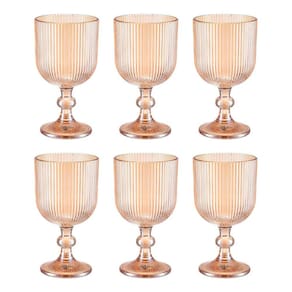 Jogo de Taças Cameratta Ambar Luster 365 ml com 6 Peças Lhermitage
