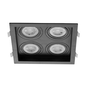 Spot Embutir Quadruplo Recuado P/ LED MR16 SaveEnergy SE-330.2898 ST2841