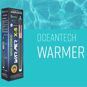Aquecedor Termostato Oceantech 50W Aquários 50 à 100L