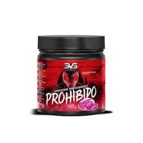 Prohibido Hardcore Pré-Workout  180G  - Bubble Gum