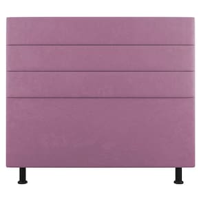 Cabeceira Cama Box Casal Malik 140cm Suede Rosa - Abmaza