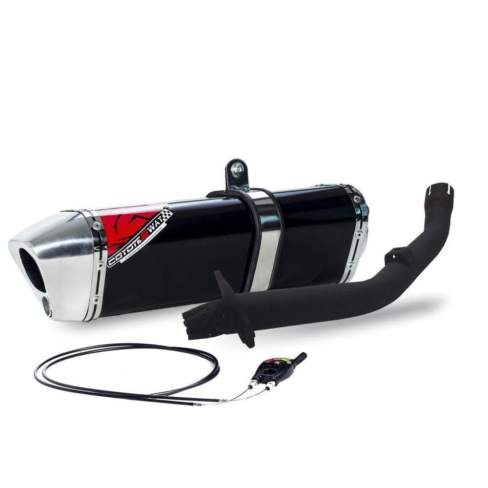Escape / Ponteira Coyote Modelo Trs 2 Way + Mais Em Alumínio - Tenere 250