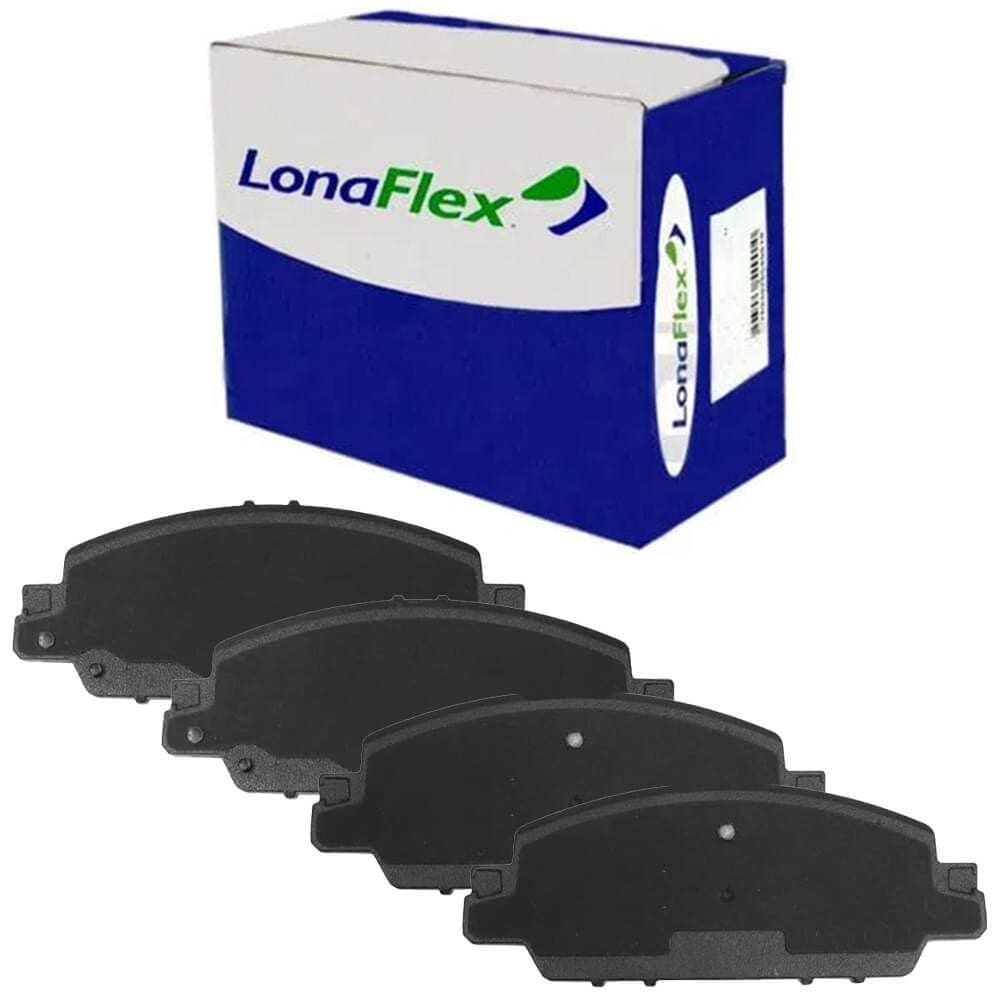 Kit Pastilha Freio Dianteira Honda HR-V 2015 a 2020 Lonaflex