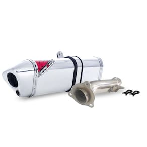 Escape / Ponteira Coyote TRS 2 Way Alumínio - CB 500 F / R / X ano 2014 até 2019 - Honda