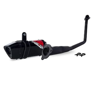 Escape / Ponteira Coyote TRS 2 Way JUNIOR 20cm em Alumínio - Pop 100 - Honda
