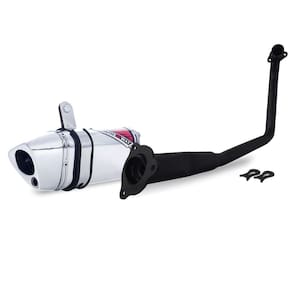Escape / Ponteira Coyote TRS 2 Way JUNIOR 20cm em Alumínio - CG 150 Titan Fan / KS ESi 2009 até 2013 - Honda
