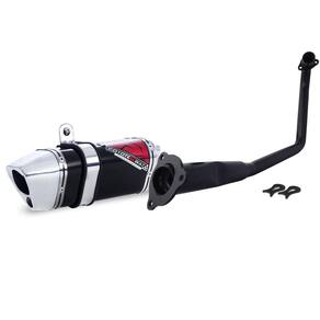Escape / Ponteira Coyote TRS 2 Way JUNIOR 20cm em Alumínio - CG 160 Titan ano 2016 em Diante - Honda