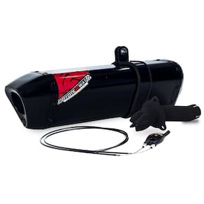 Escape / Ponteira Coyote Modelo TRS 2 Way + Mais em Alumínio - CB 500 1997 até 2005 - Honda