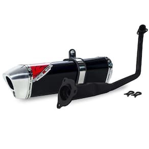 Escape / Ponteira Coyote TRS 2 WAY Alumínio - CG 160 Titan ano 2016 em Diante - Honda