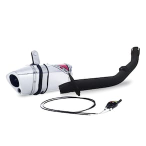 Escape / Ponteira Coyote TRS 2 Way + Mais JUNIOR 20cm em Alumínio - XRE 190 - Honda
