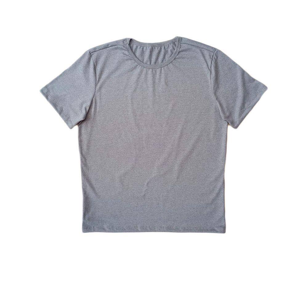 Camiseta Adulta Masculina Manga Curta Básica Lisa