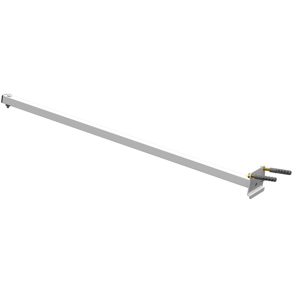 SUPORTE REFLETOR INCLINADO PAREDE BRAÇO 70 CM Branco