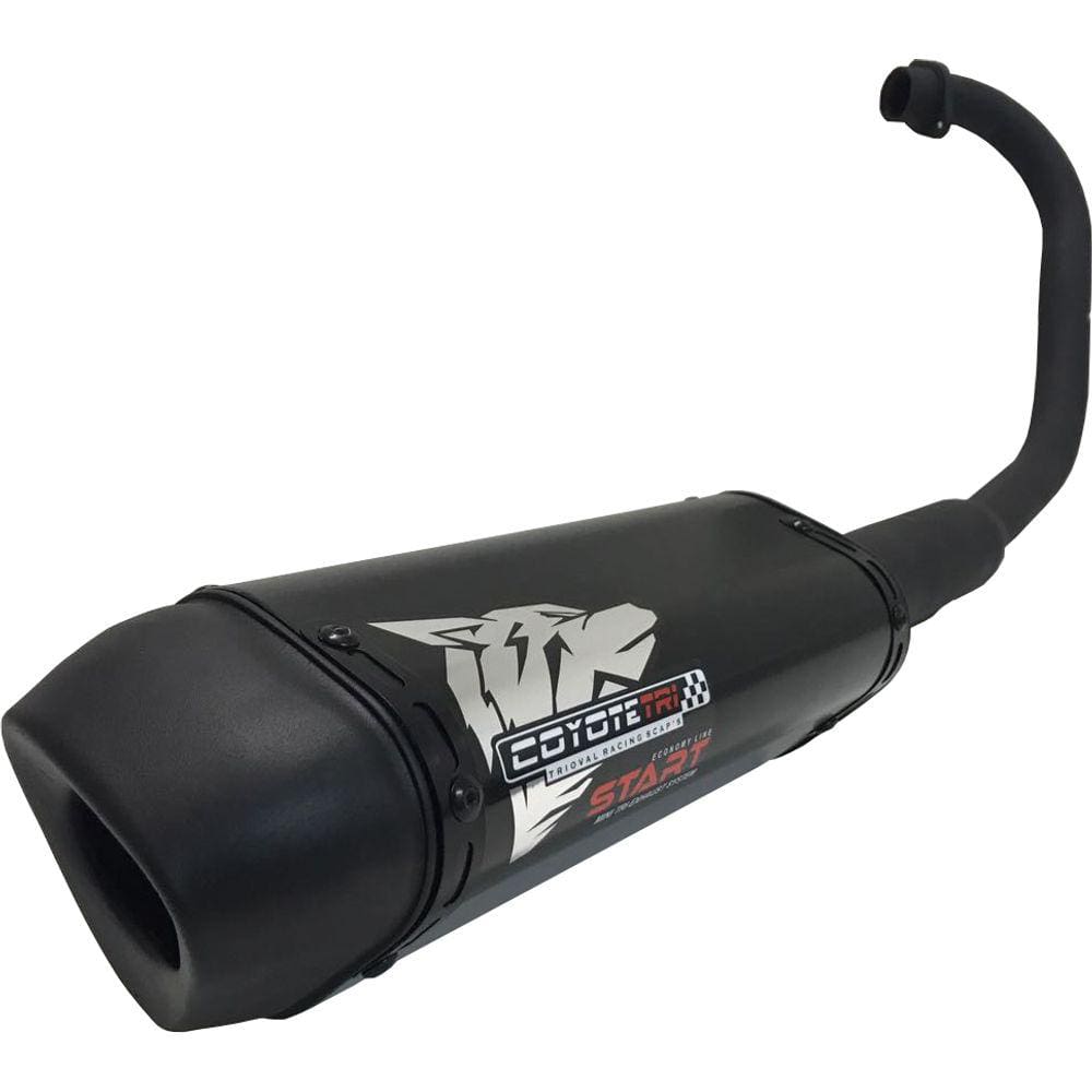 Escapamento Coyote Modelo START Mini-Tri Alumínio - CG 150 Titan / Fan ESDi/EX ano 2014/2015 - Honda