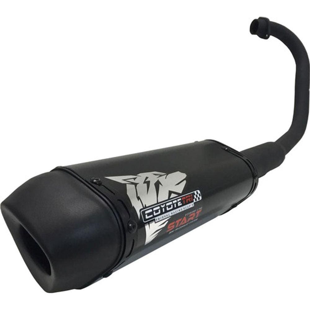 Escapamento Coyote Modelo Start Mini-Tri Alumínio - Fazer 150 Ano 2016 Em Diante