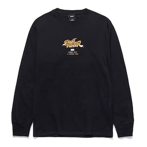 Camiseta HUF X Street Fighter Ending Manga Longa