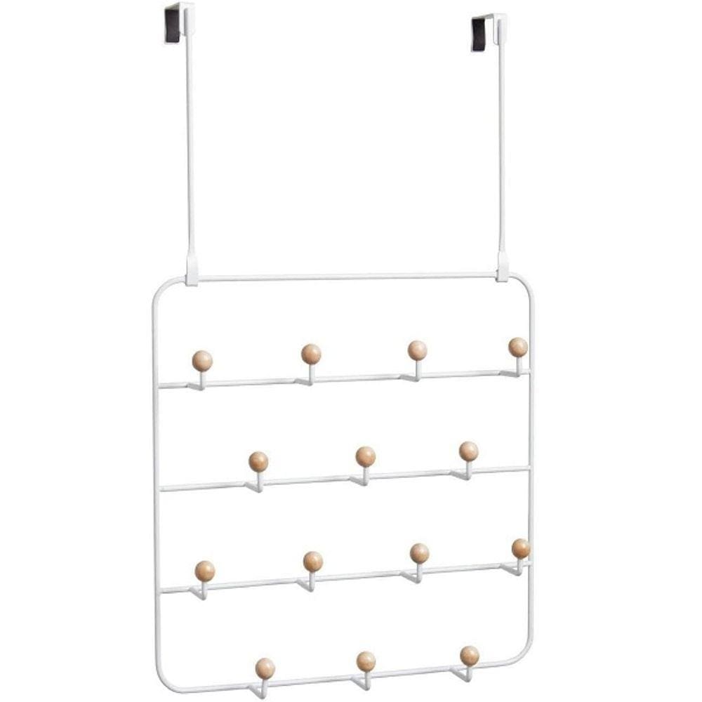 Estique Multi - Cabideiro C/ 14 Ganchos Branco Clean UMBRA