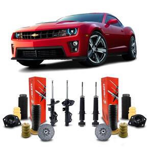 4 Amortecedores Kit Suspensão Chevrolet Camaro 13