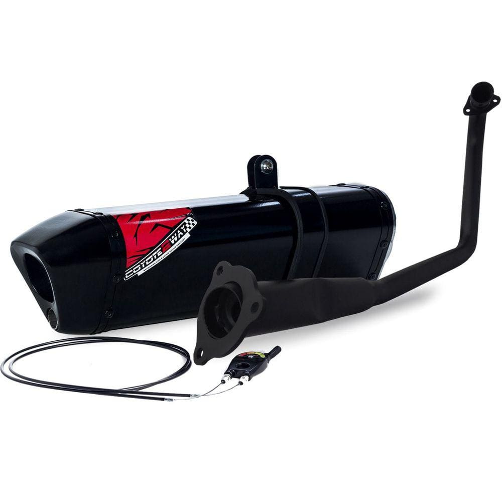 Escape / Ponteira Coyote Modelo Trs 2 Way + Mais Em Alumínio - Fazer 150 / Ybr 150 Factor Ano 2016 Em Diante