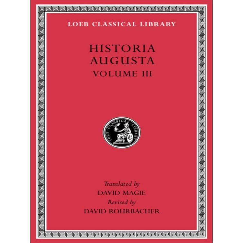 Historia Augusta - Volume Iii