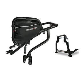 Kit Protetor de Carenagem COM Bolsa Direita + Cavalete Central Modelo Coyote - NC 700 / NC 750 X até 2021 - Honda