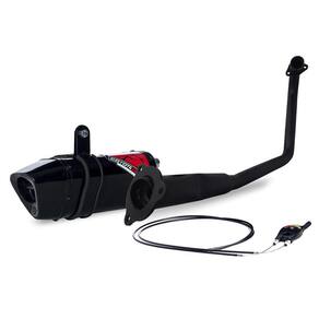 Escape / Ponteira Coyote TRS 2 Way + Mais JUNIOR 20cm em Alumínio - ADV 150 - Honda