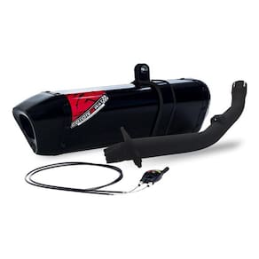 Escape / Ponteira Coyote Modelo TRS 2 Way + Mais em Alumínio - XRE 190 - Honda