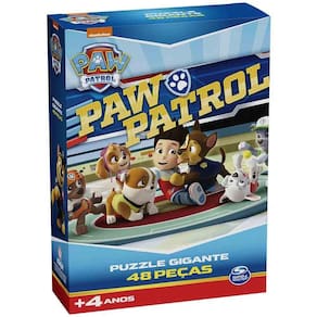 Quebra-Cabeça Infantil Gigante - 48 Peças - Patrulha Canina - Grow
