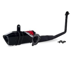 Escape / Ponteira Coyote Trs 2 Way Junior 20Cm Em Alumínio - Ybr 125 Factor 2009 Até 2016