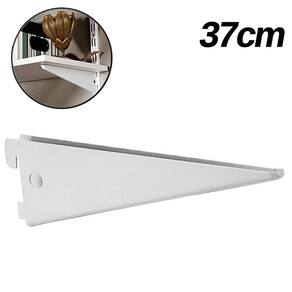Kit 24 Un Suporte Trilho Duplo Branco Starfer 37cm
