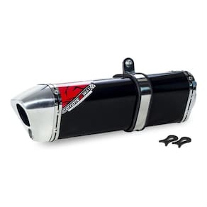 Escape / Ponteira Coyote TRS 2 Way Alumínio - Ninja 400 R / Z 400 - Kawasaki