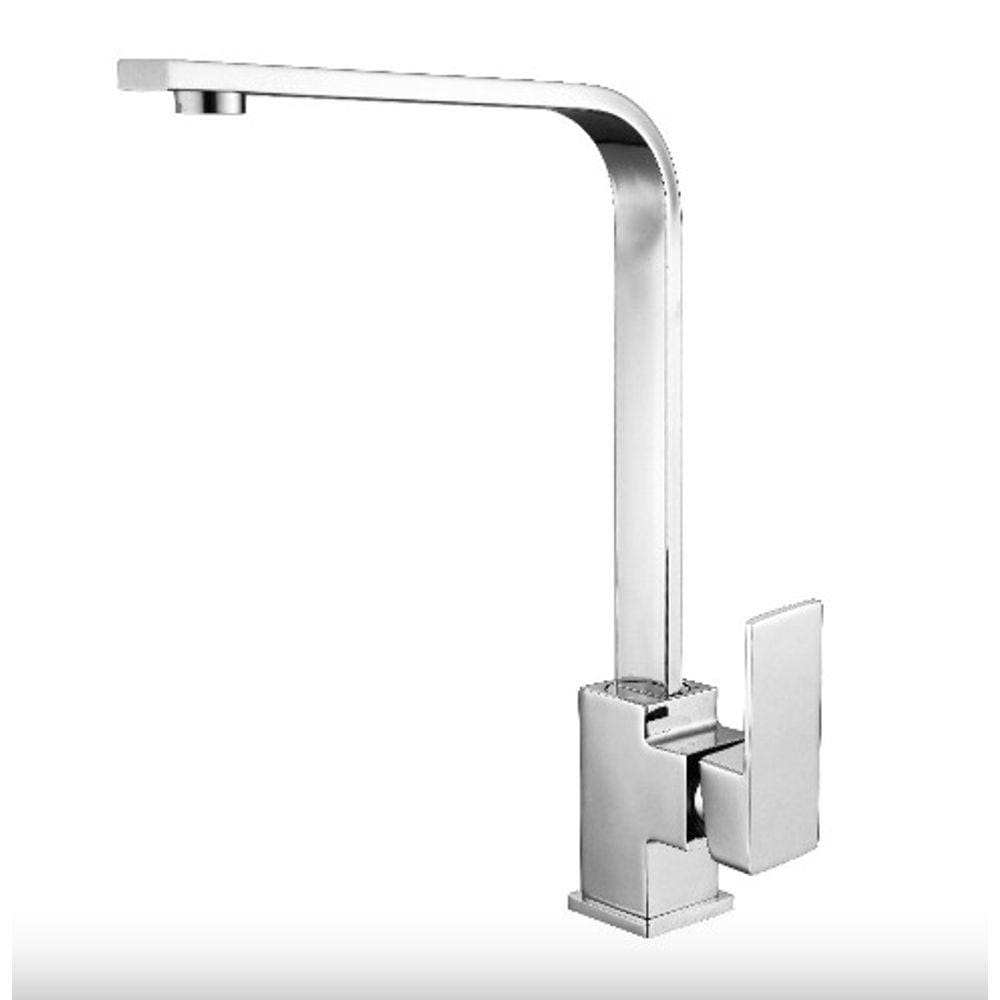 Torneira Gourmet Slim Quadrada Misturador Monocomando Cromada