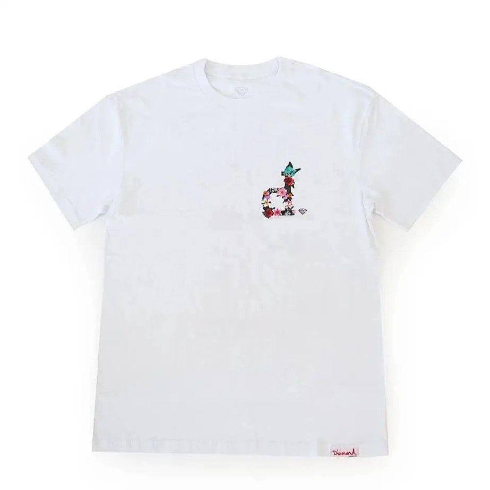 Camiseta Diamond Supply Flowers Tee