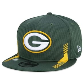 Boné New Era NFL Green Bay Packers Sideline Cold Weather Aba Reta 9FIFTY