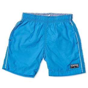 Shorts Infantil Tactel Masculino Turquesa Toffee - Nº02