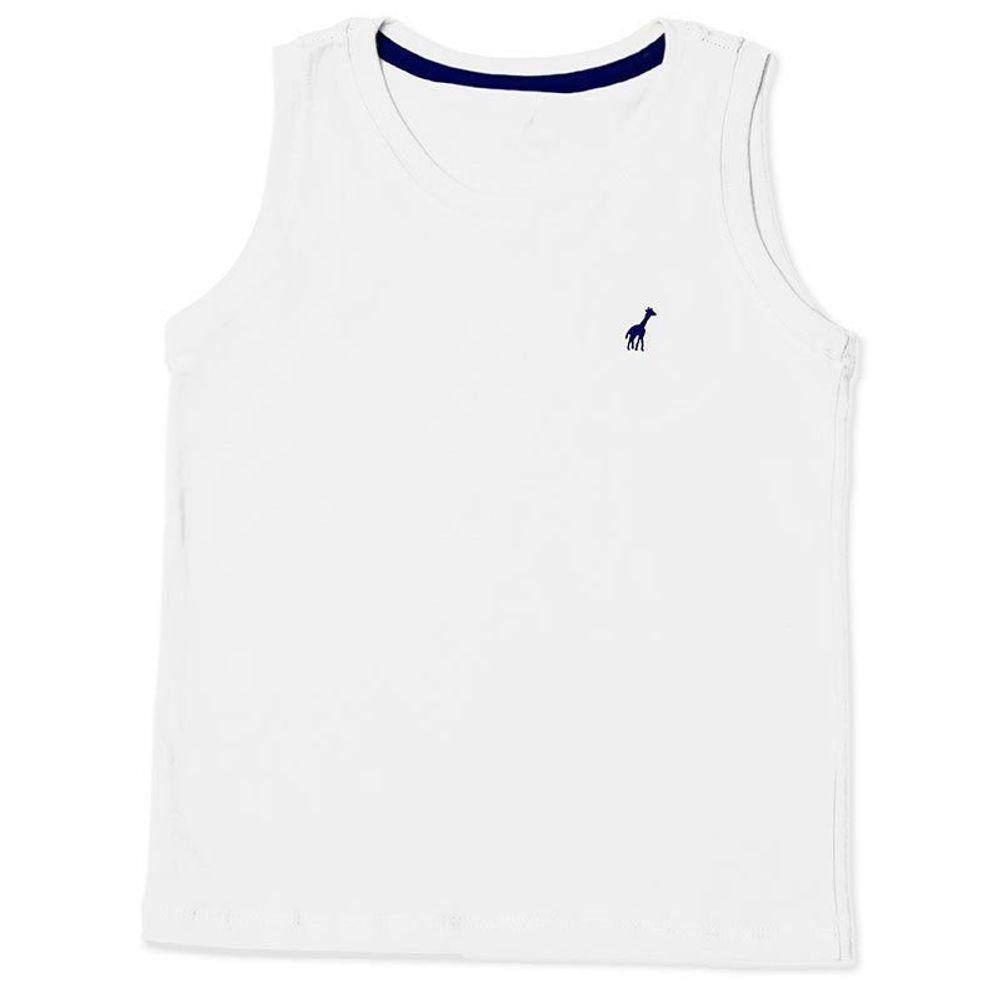 Regata Infantil Branca Toffee - Nº01