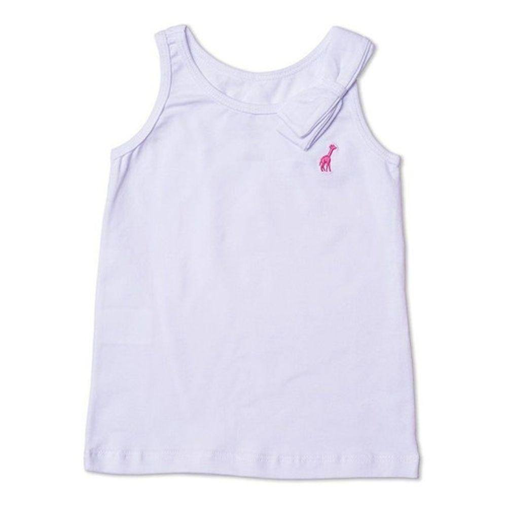 Regata Infantil Com Laço Branca Toffee - 6