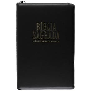Biblia Sagrada Gigante Ziper Preto - (Geografica)